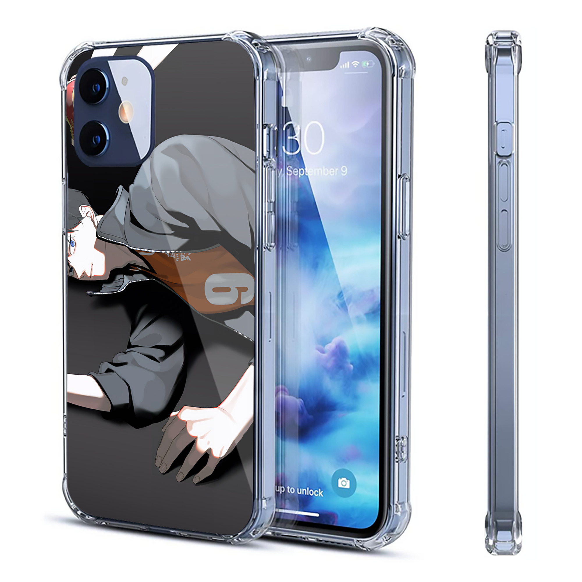 （画像用） ハイキュー!! Haikyu!! 【iPhone 12シリーズ対応】透明スマホケース（クリアソフトケース）